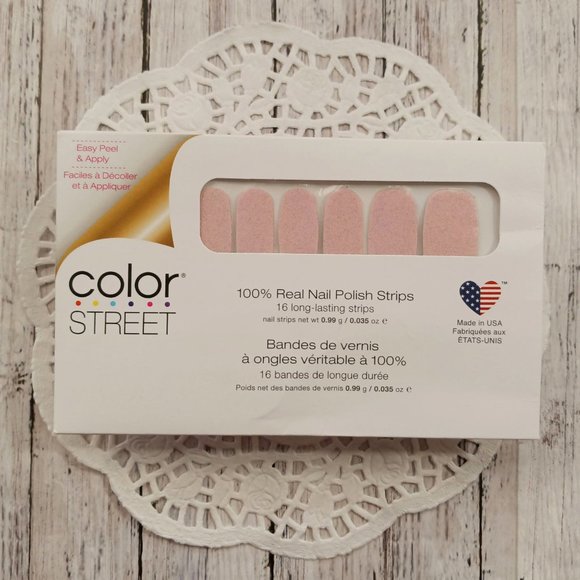 Color Street 100% Nail Polish Strips Blushing in Flushing RETIRED - Picture 3 of 8